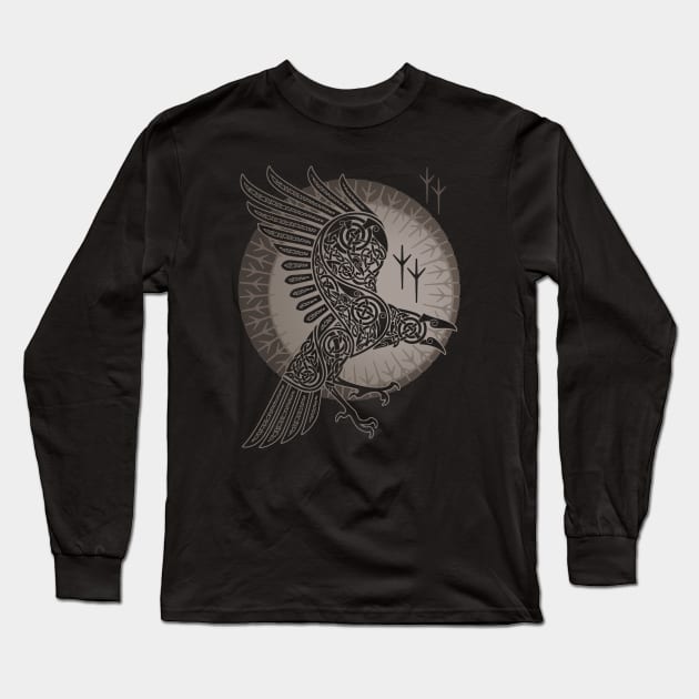 RAVEN Long Sleeve T-Shirt by RAIDHO